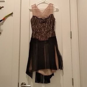 BCBG black lace dress